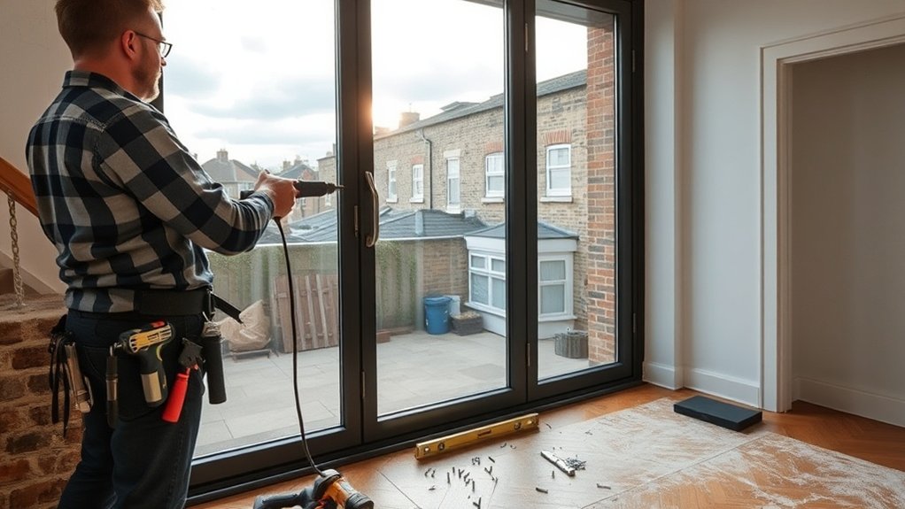 Aluminium Door Installation Bloomsbury