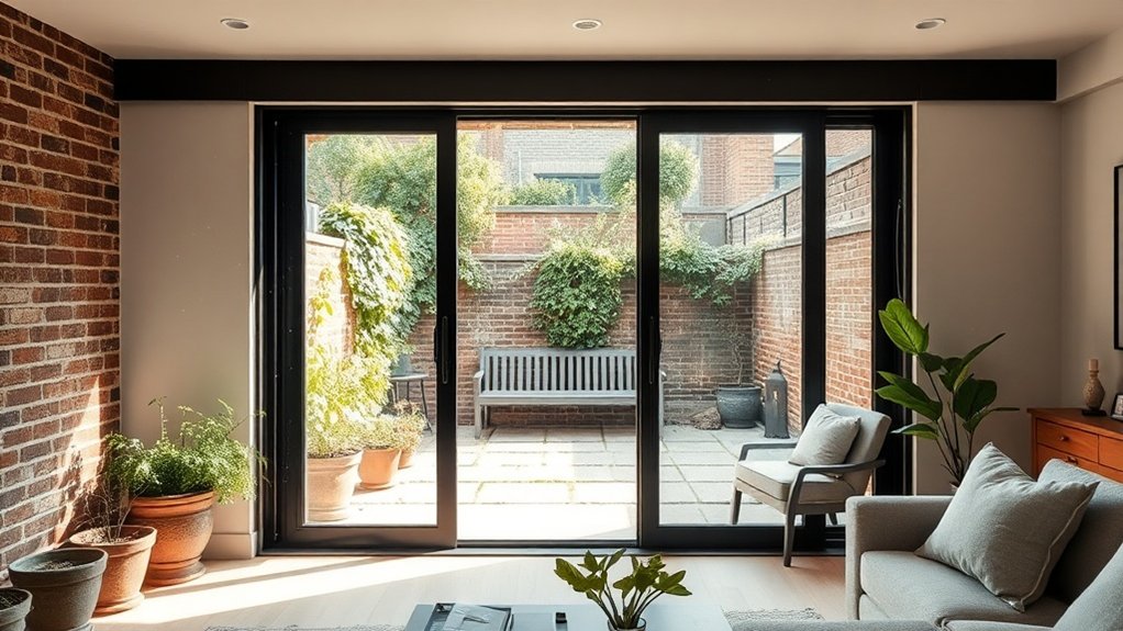 Bifold Wall to Garden Bloomsbury
