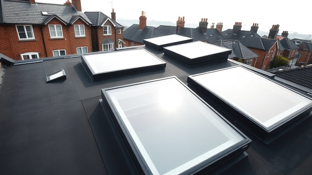 Flat Roof Skylights Bloomsbury
