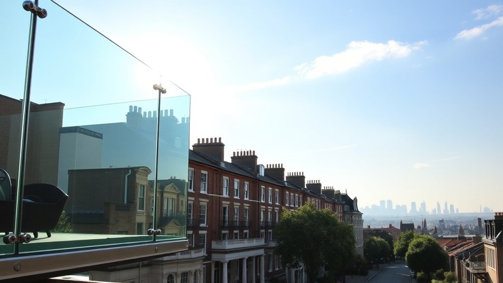 Glass Balustrades & Balconies Bloomsbury