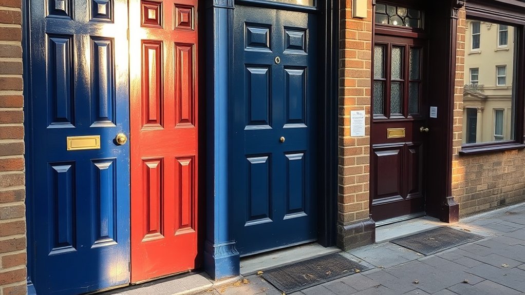 Shop Front Doors Bloomsbury