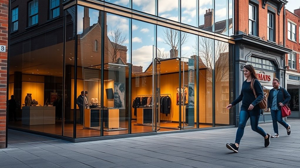 Shop Front Glazing Bedford Square
