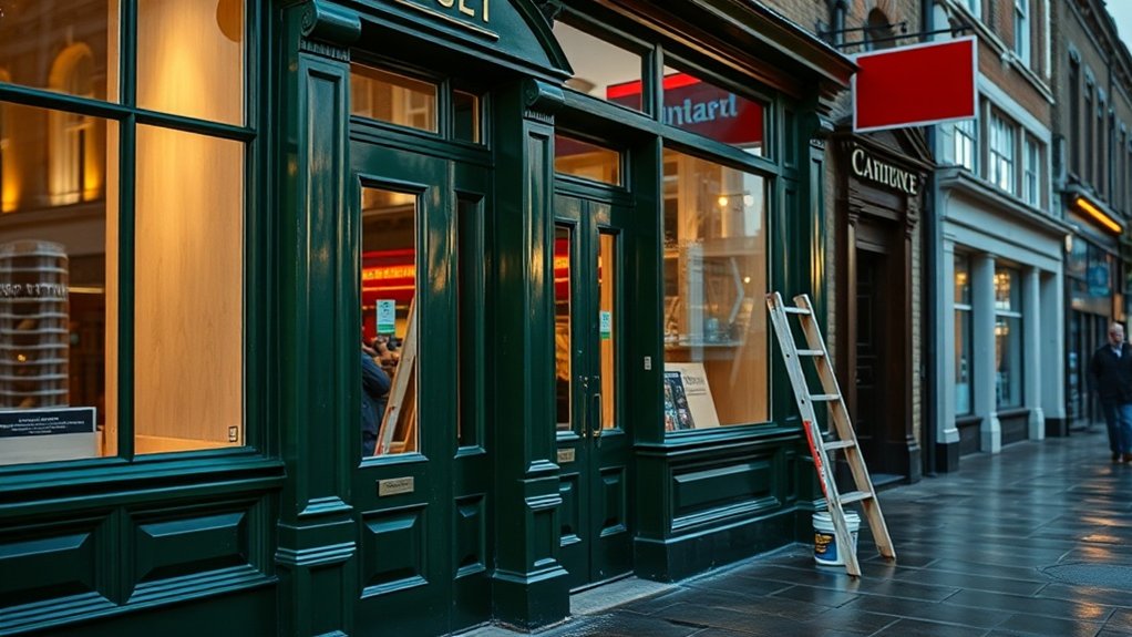 Shop Front Repair Bloomsbury