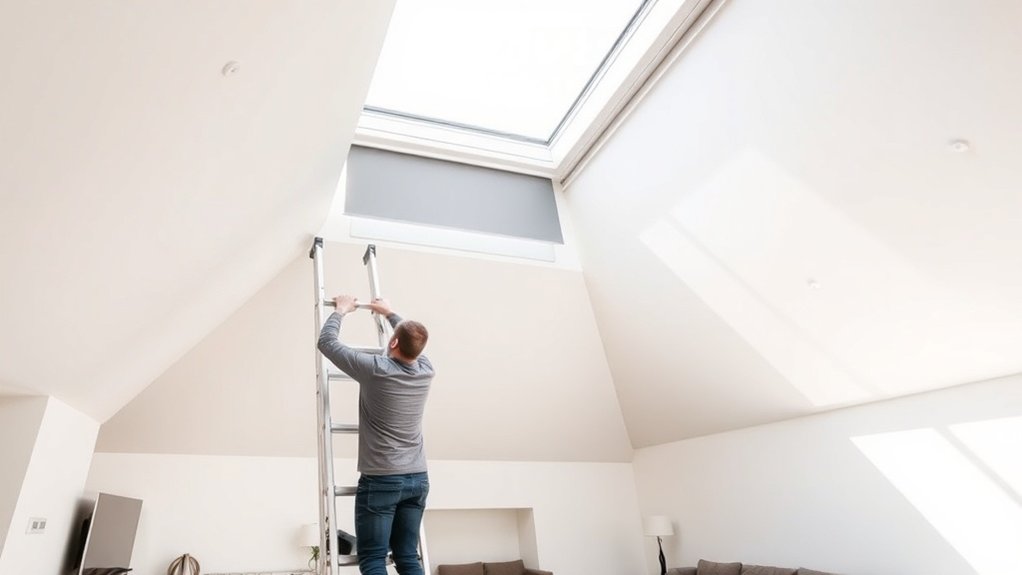 Skylight Blinds Installation Bloomsbury
