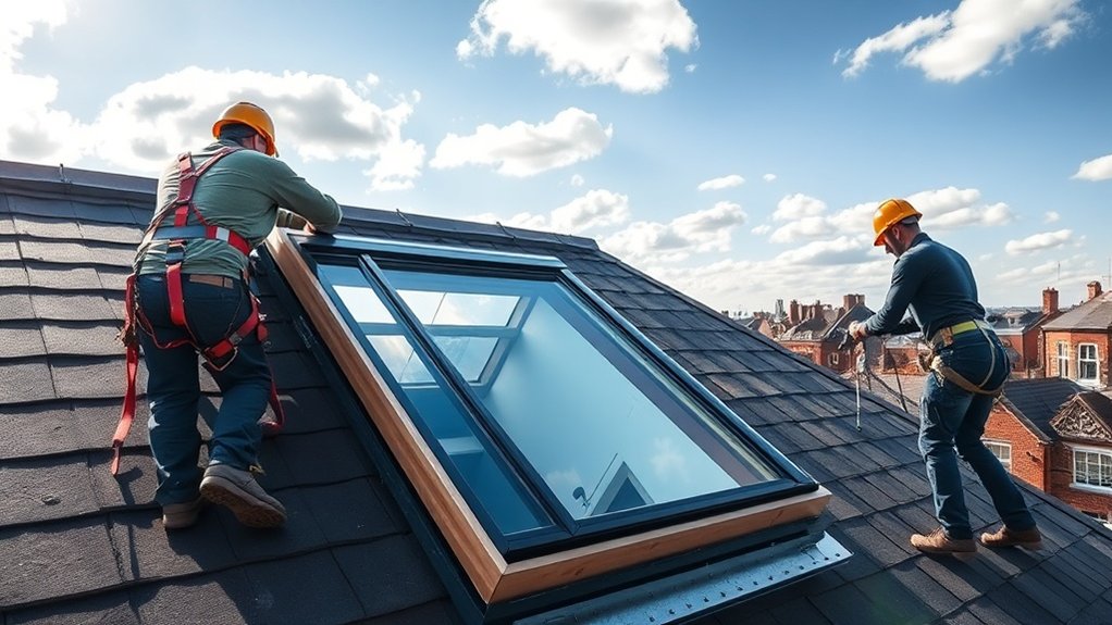 Skylight Installation Russell Square