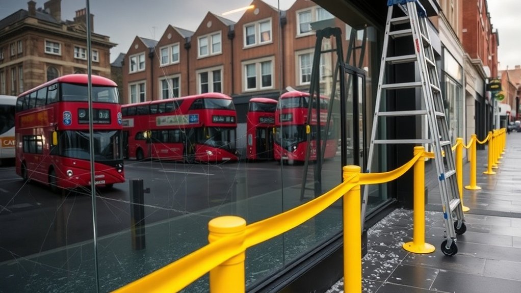 Vandalism Glass Repair Bloomsbury